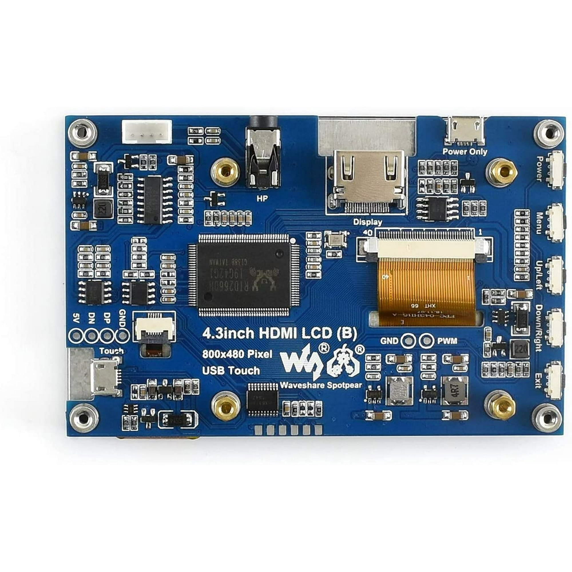 Details about Applicable for Raspberry Pi HDMI 4.3 inch HD Capacitive Screen 800x480 Details about Applicable for Raspberry Pi HDMI 4.3 inch HD Capacitive Screen 800x480